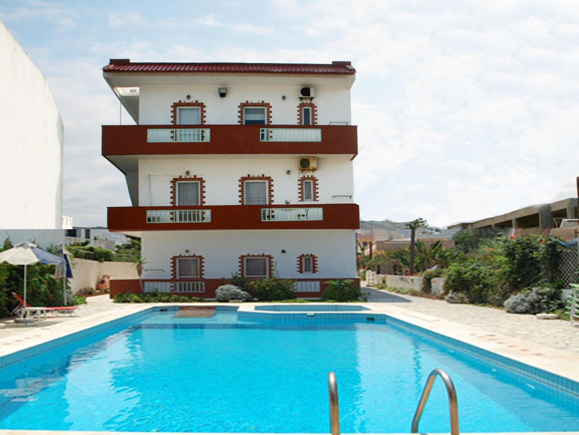 Haris Apartments Kokkini Hani Exterior foto