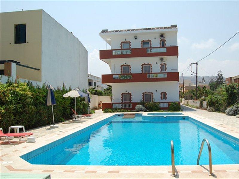 Haris Apartments Kokkini Hani Exterior foto